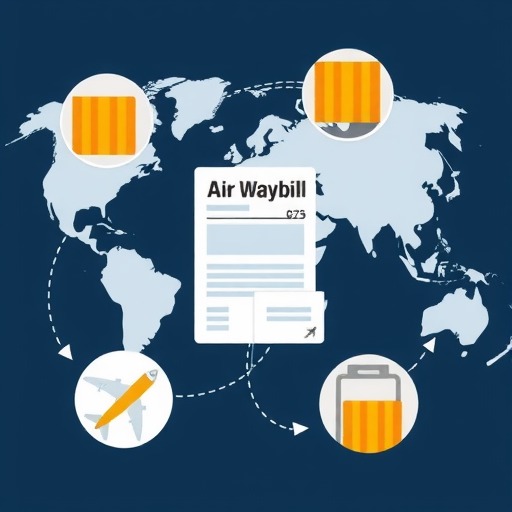 航空货运单的流转流程是怎样的?（国际空运干货知识分享）(图2)