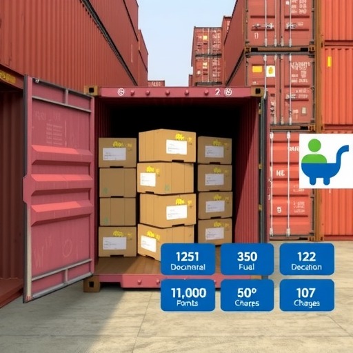 国际海运拼箱费用怎么计算？（附加费包含哪些项目）(图2)