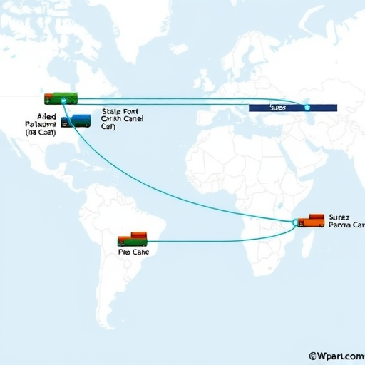 国际海运全航线有哪些？（主流远洋航线覆盖国家清单）(图2)