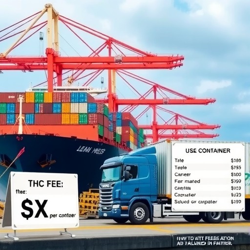 国际海运的“THC码头操作费”是什么（收费标准是多少）(图1)