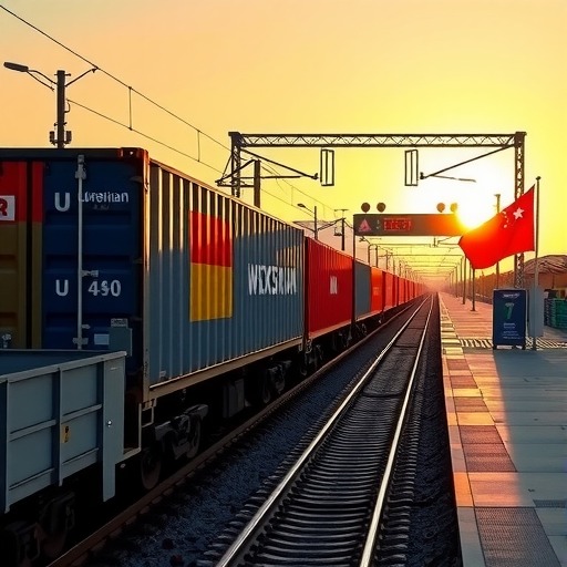 首列“乌克兰-中国”中欧班列发车，中国驻乌克兰大使：两国贸易将获新优势