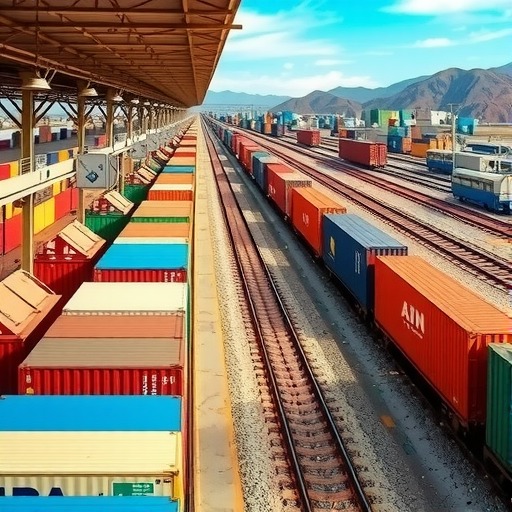 阿拉山口今年进出境中欧班列破4500列