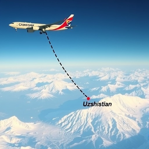 山东航空5月10日开通乌鲁木齐—塔什干国际货运航线