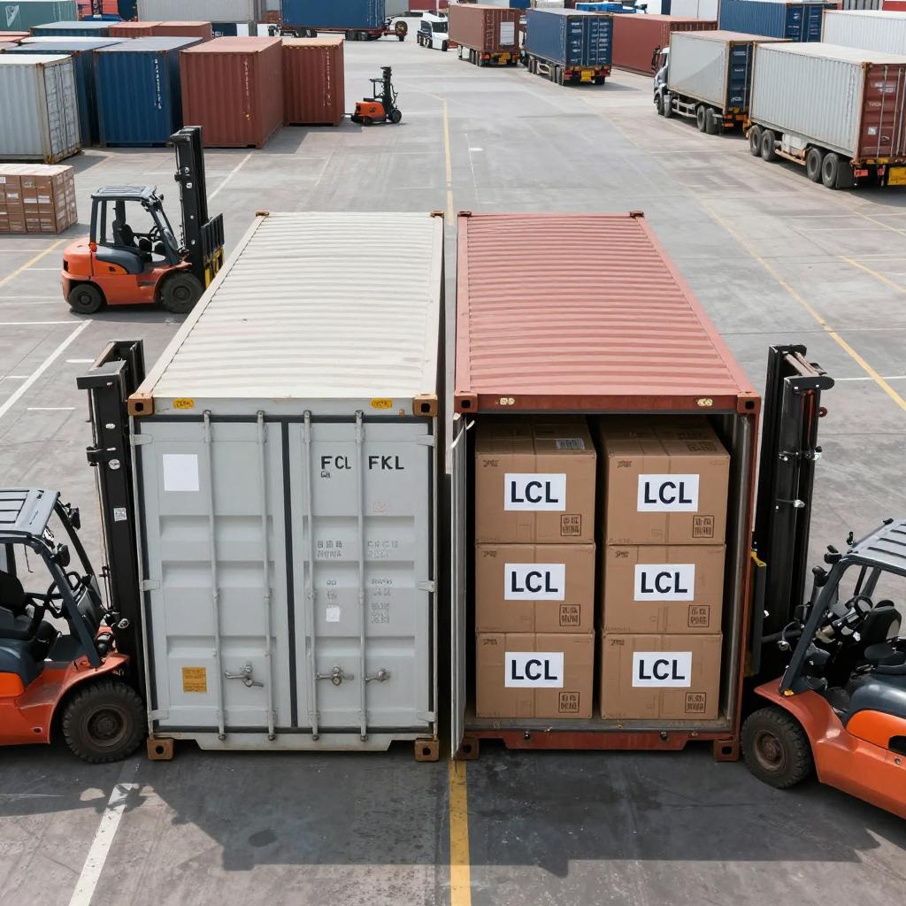 海运拼箱和整柜的区别，新手该如何选择（国际海运干货知识分享）(图2)