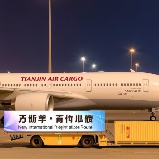 天津货运航空“首尔=大连”国际货运航线正式开通(图1) 天津货运航空“首尔=大连”国际货运航线正式开通(图1)