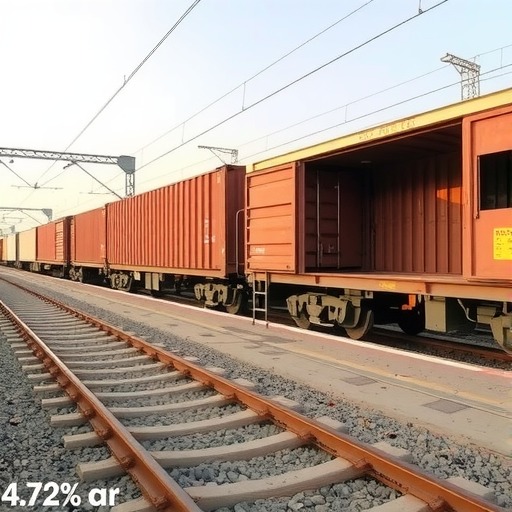 上周我国货运物流环比下降 其中国家铁路货运下降4.72%