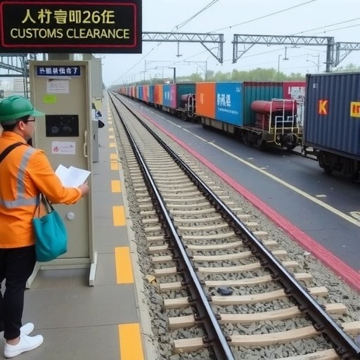 北京开行首趟在京报关方式通关的中欧班列 实现就近报关