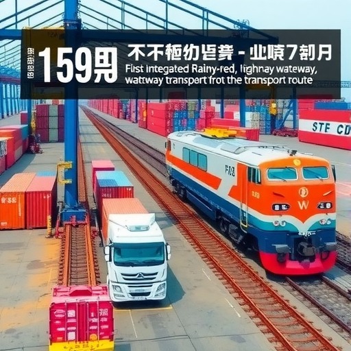 广州首趟“铁路-公路-水路”跨境联运中欧班列贯通