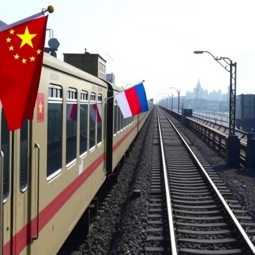 北京首趟本地报关中欧班列驶往莫斯科