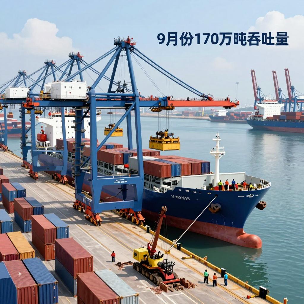 北部湾港前九月完成货物吞吐量1.7万吨 拟近9亿收购关联方资产扩宽港口业务