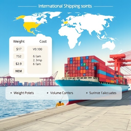 怎么计算国际海运的费用