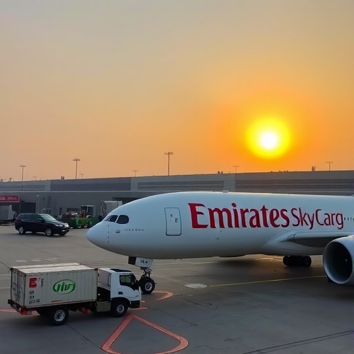 阿联酋航空SkyCargo货运部每周13个迪拜往返中国内地的全货运航班(图1) 阿联酋航空SkyCargo货运部每周13个迪拜往返中国内地的全货运航班(图1)