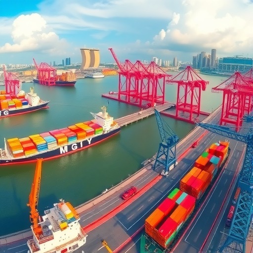 世界*大的码头“落户”新加坡(图1)