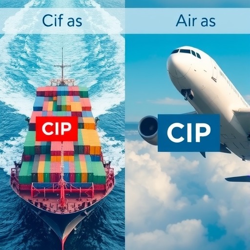 CIF和CIP有什么区别,CIF和CIP分别适用哪种货运方式