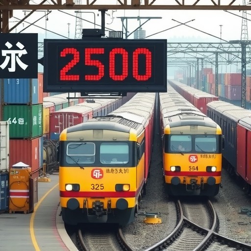 山东中欧班列今年发出2500列中欧班列(图1) 山东中欧班列今年发出2500列中欧班列(图1)
