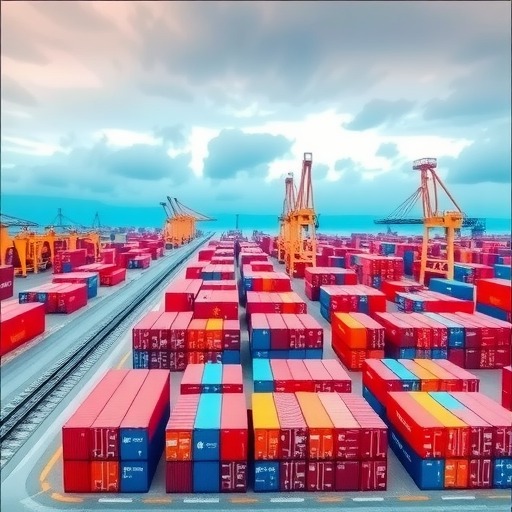 山东港口1月集装箱吞吐量完成284.4万标准箱(图1)