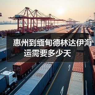 惠州到缅甸德林达伊海运需要多少天