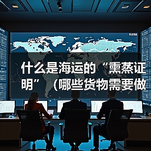 什么是海运的“熏蒸证明”(哪些货物需要做熏蒸)(图3) 什么是海运的“熏蒸证明”(哪些货物需要做熏蒸)(图3)