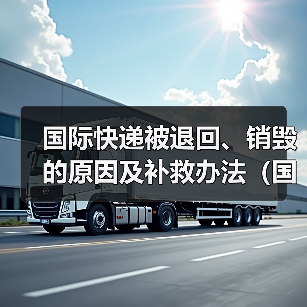 国际快递被退回、销毁的原因及补救办法（国际快递干货知识分享）（图4）