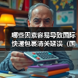 哪些因素容易导致国际快递包裹清关延误（国际快递干货知识分享）（图1）