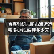 宜宾到胡志明市海运运费多少钱,航程多少天