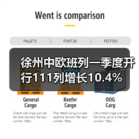 徐州中欧班列一季度开行111列增长10.4%