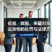 低报、瞒报、夹藏对海运货物的处罚与法律责任（国际货代请注意）