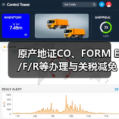 原产地证CO、FORM E/F/R等办理与关税减免应用（国际贸易新闻资讯）