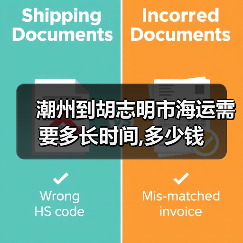 潮州到胡志明市海运需要多长时间,多少钱