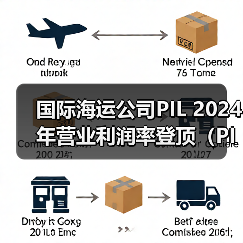 国际海运公司PIL 2024 年营业利润率登顶（PIL凭何独占鳌头）（图1）