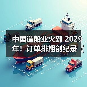 中国造船业火到 2029 年!订单排期创纪录(全球市场占比持续攀升)(图2) 中国造船业火到 2029 年!订单排期创纪录(全球市场占比持续攀升)(图2)