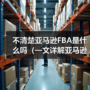 不清楚亚马逊FBA是什么吗（一文详解亚马逊FBA）（图2）