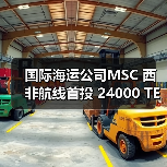 国际海运公司MSC 西非航线首投 24000 TEU 超级集装箱船（航运史新里程碑）（图2）