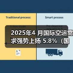2025年4 月国际空运需求强势上扬 5.8%（国际航协数据亮眼）（图2）