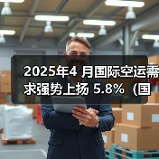 2025年4 月国际空运需求强势上扬 5.8%（国际航协数据亮眼）（图4）
