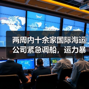 两周内十余家国际海运公司紧急调船,运力暴增50%(美线航运风云突变)(图1) 两周内十余家国际海运公司紧急调船,运力暴增50%(美线航运风云突变)(图1)