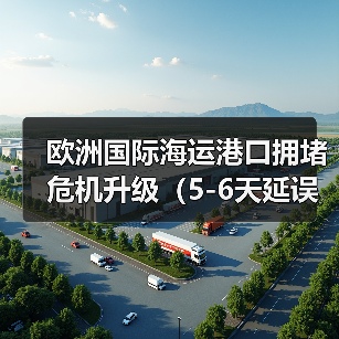 欧洲国际海运港口拥堵危机升级(5-6天延误成常态,形势持续恶化)(图4) 欧洲国际海运港口拥堵危机升级(5-6天延误成常态,形势持续恶化)(图4)