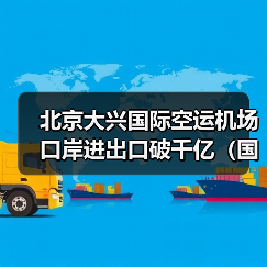 北京大兴国际空运机场口岸进出口破千亿(国际空运细纹资讯)(图3) 北京大兴国际空运机场口岸进出口破千亿(国际空运细纹资讯)(图3)