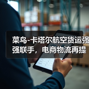 菜鸟-卡塔尔航空货运强强联手，电商物流再提速