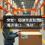 突发!导弹突袭致国际海运港口 “炼狱”(约百个集装箱熊熊燃烧)(图3) 突发!导弹突袭致国际海运港口 “炼狱”(约百个集装箱熊熊燃烧)(图3)