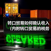 转口贸易如何确认收入（内附转口贸易的税务处理和会计处理）（图3）