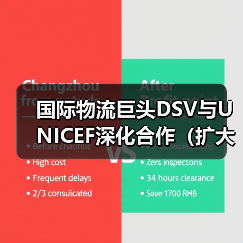 国际物流巨头DSV与UNICEF深化合作(扩大战略伙伴关系范围)(图3) 国际物流巨头DSV与UNICEF深化合作(扩大战略伙伴关系范围)(图3)