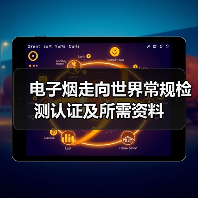 电子烟走向世界常规检测认证及所需资料(图1) 电子烟走向世界常规检测认证及所需资料(图1)