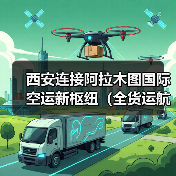 西安连接阿拉木图国际空运新枢纽(全货运航线复航助力贸易升级)(图1) 西安连接阿拉木图国际空运新枢纽(全货运航线复航助力贸易升级)(图1)