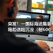 突发!一国际海运集装箱船遇险沉没(超600个集装箱坠海)(图1) 突发!一国际海运集装箱船遇险沉没(超600个集装箱坠海)(图1)