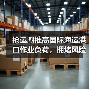 抢运潮推高国际海运港口作业负荷，拥堵风险成行业焦点（货主货代请注意）