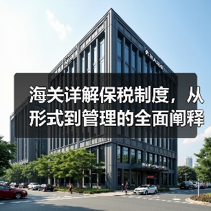 海关详解保税制度，从形式到管理的全面阐释