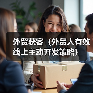 外贸获客（外贸人有效线上主动开发策略）