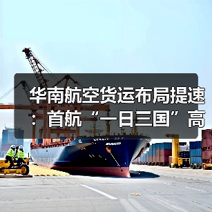 华南航空货运布局提速：首航“一日三国”高效货运新路径（图2）