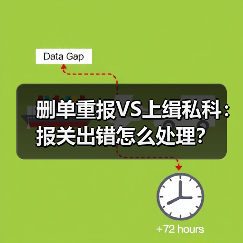 删单重报VS上缉私科：报关出错怎么处理？（图1）
